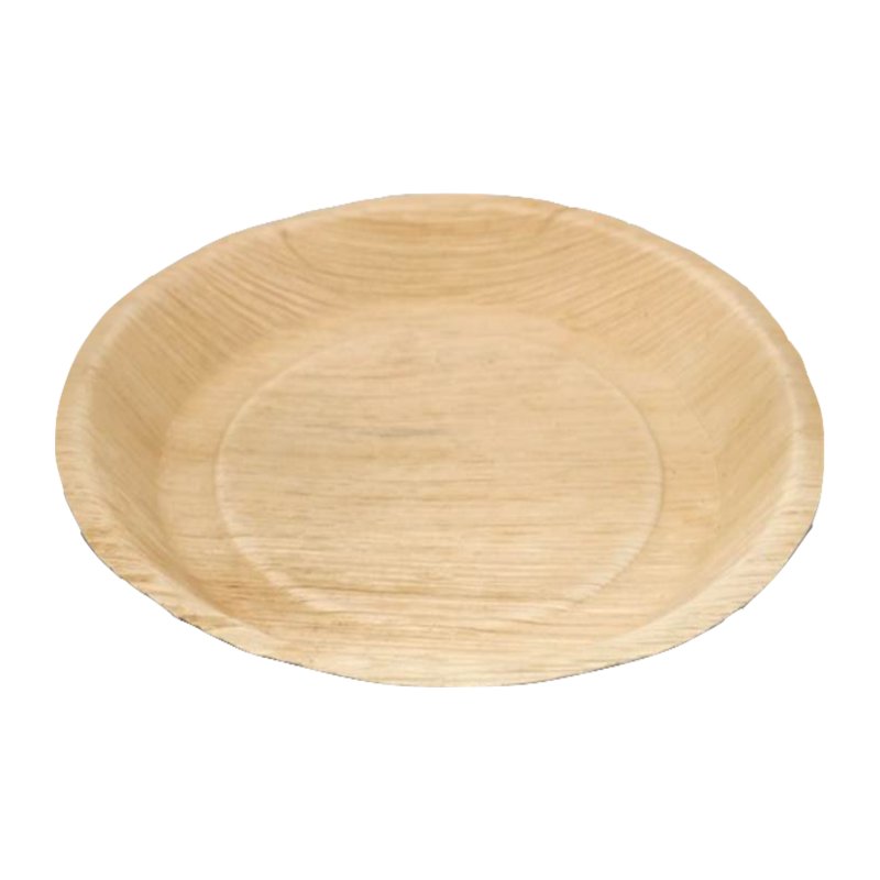 Palmblatt-Teller, rund 20 cm