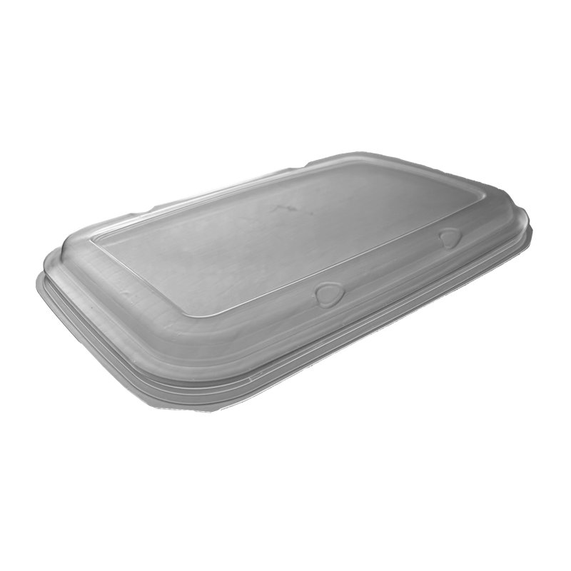 PP Deckel Zuckerrohr Box rechteckig
