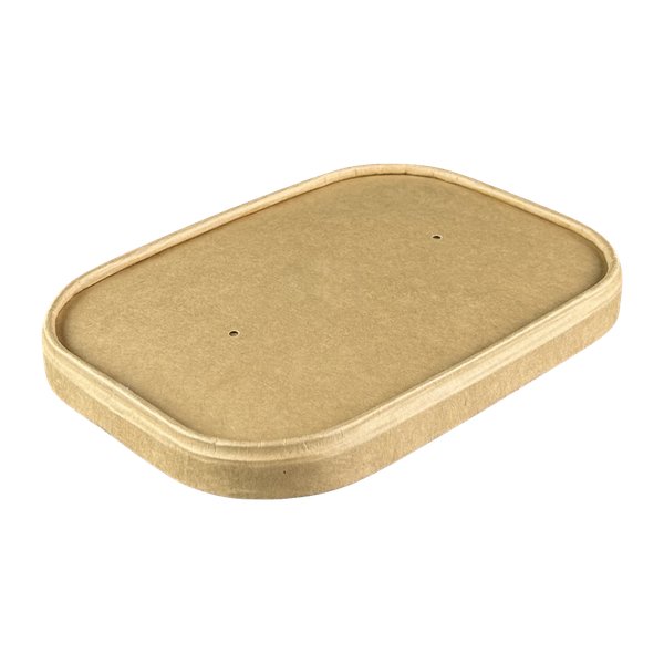 Papier-Deckel Kartonschalen Quadratisch
