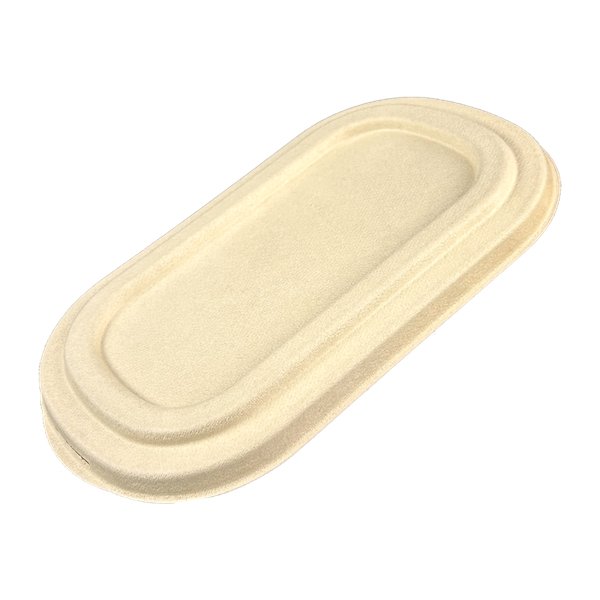 Bambus  Deckel, für 700 ml oval Schale