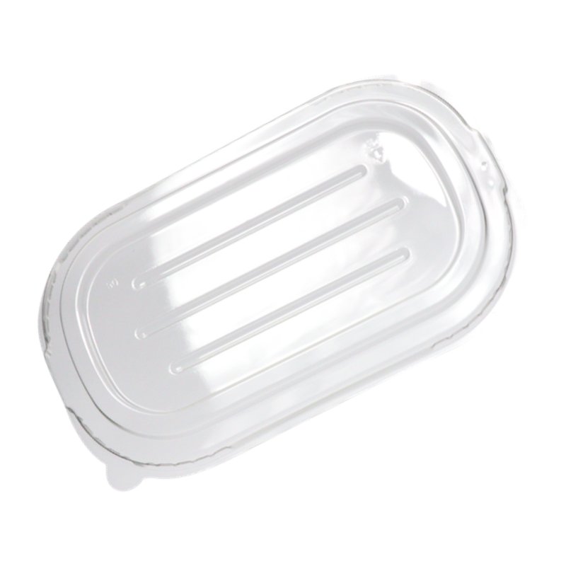 PET Deckel, für 700 ml oval Schale