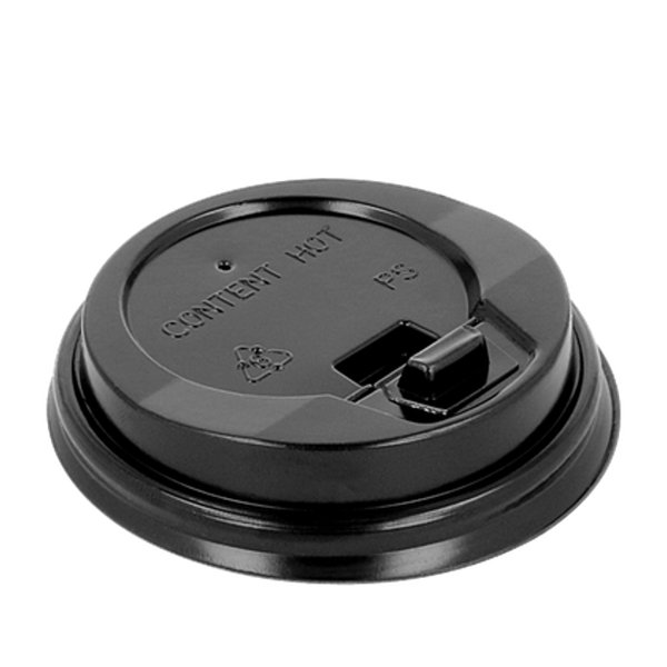 Ø90mm, Deckel Schwarz, PP