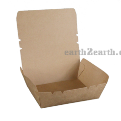 1153 900 ml Kartonbox mit Klappdeckel gastro verpackungen nachhaltig