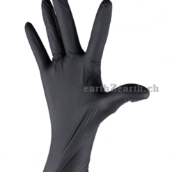 2111 Nitrile Handschuhe Schwarz M abbaubar bio
