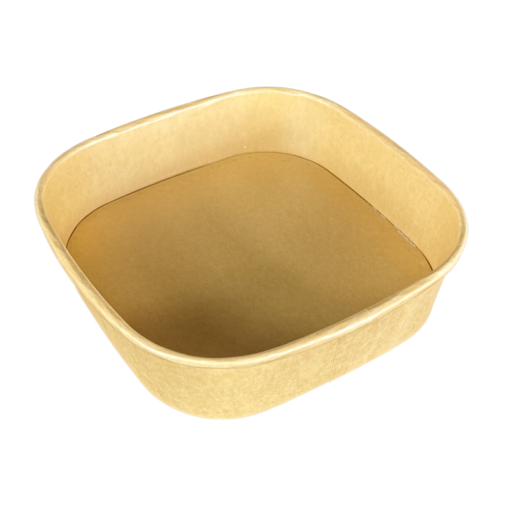 750ml Kartonschale quadratisch (300 Stück)